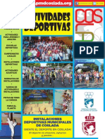 Programa de Actividades Deportivas Coslada 2014-15