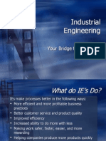 Industrial Engineering Your Bridge to the Future