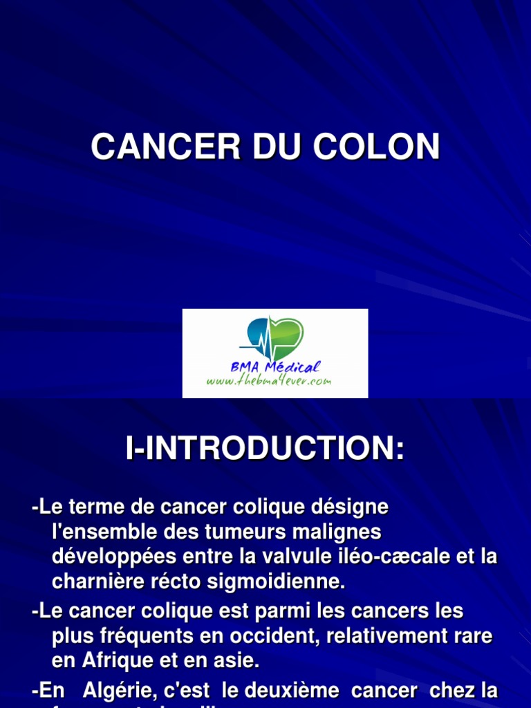 Cancer Du Colon Pdf Cancer Cancer Du Colon