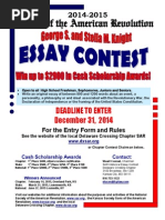 Download 2014-15 Knight Essay Contest Flyer by nryanoe SN240178073 doc pdf
