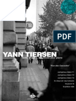 Yann Tiersen - Pieces for Piano Vols 1 and 2 Book