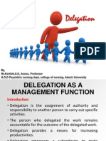 Delegation