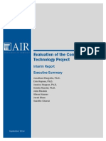 AIR CCTP Evaluation Interim Report Exec Summary 091514 Final