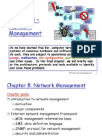 Chapter 8 - Network Management: Malfunction