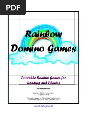 Kids Reading Games Dominoes