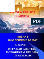 ESCOLA DOMINICA - LIÇÃO 11.ppt