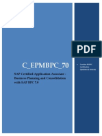 Sap Exam C Epmbpc 70 Sample