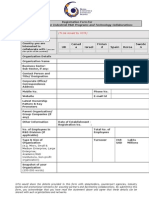 GITA Registration Form For Partner Search - (V 2 July 2014)