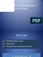 Konsep Dasar Keperawatan II (KDK-II DM)