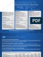 Ncaa Recruiting Fact Sheet