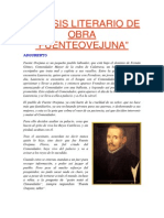 Analisis Literario de Obra Fuenteovejuna