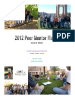 Peer Instructor Manual 2012