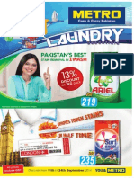 September 2014 Offers on Detergents, Cleaning Products and Food Items