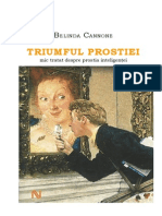 Belinda Cannone -Triumful Prostiei