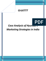 Hyundai Motors Marketing Strategy India
