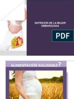 Nutrición de La Mujer Embarazada