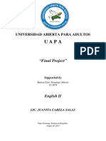 Final Production - English II UAPA