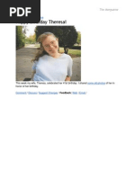 Happy Birthday Theresa!