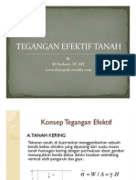 Tegangan Efektif Tanah