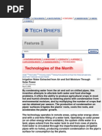 NASA Tech Briefs - Technologies of the Month