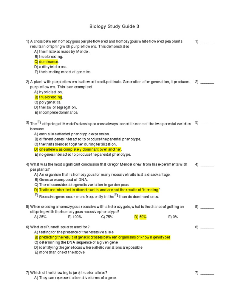 Biology Study Guide 3 | Translation (Biology) | Directionality