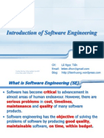 1 Introduction of Software Enasgineering-Std