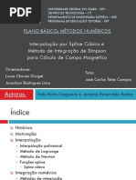2010.1 - Interpolação por Spline Cúbica e Método de Integração de Simpson para Cálculo de Campo Magnético.pdf