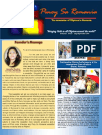 Pinoy Sa Romania Newsletter