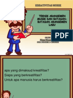 Materi Kreativitas Musik K.D 3.4