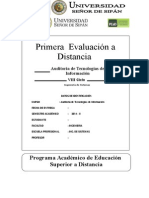 USS 1raEvaluacionaDistancia Auditoria 2014 I FCHP