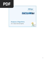 AOA Analysis of Well Known Algorithms