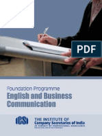 English and Business Communication