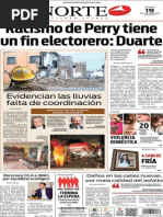 Periódico Norte edición del día 19 de septiembre de 2014
