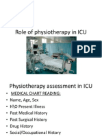 Role of Physiotherapy in ICU