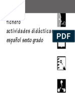 Fichero. Actividades didácticas. Español. Sexto grado.pdf