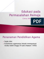 edukasi permasalahn remaja