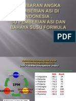 Gambaran Angka Pemberian ASI Di Indonesia, UU