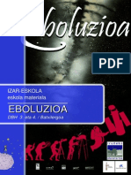 Eboluzioa (Derrigorrezko Bigarren Hezkuntza / Batxilergoa / Izar-Eskola / Pamplonetario)