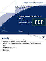 Integración con Piso de Planta-ISA S95 - Sandra Estrada 