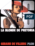 (SAS-077) La Blonde de Pretoria - Gerard de Villiers - 2