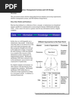 Dbms Gis Design