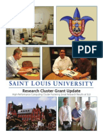 Saint Louis University: Research Cluster Grant Update Case Study