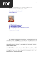 The Mathematical and Physical Concept of 4-Vectors in Space-time