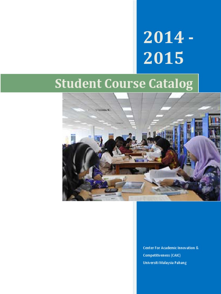 Course Catalog PDF Course Credit Engineering