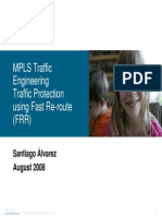 112754762 MPLS Traffic Engineering Using Fast Re Route