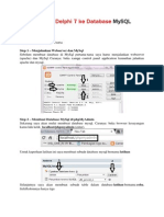 1.Koneksi Delphi 7 Ke Database