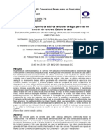 Estudo Traço Concreto Aditivos