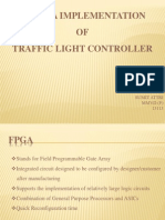Fpga Implementation OF Traffic Light Controller: Presented by
