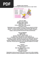 Dinâmica Para Crianças