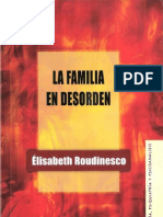 La Familia en Desorden (Élisabeth Roudinesco)